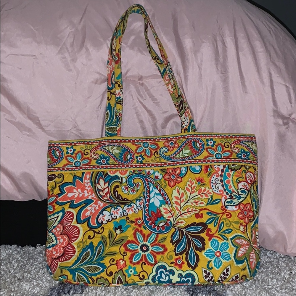 colorful vera bradley tote